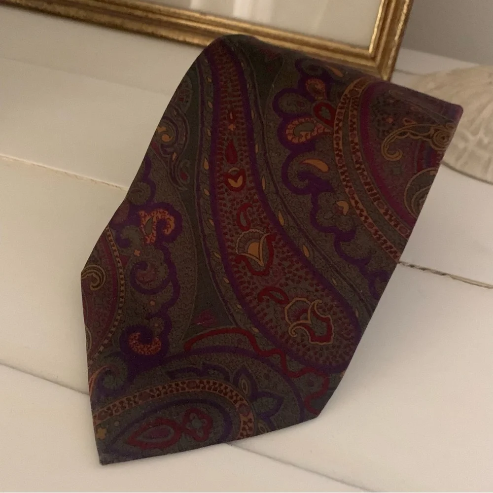 Ralph Lauren Paisley Silk Tie